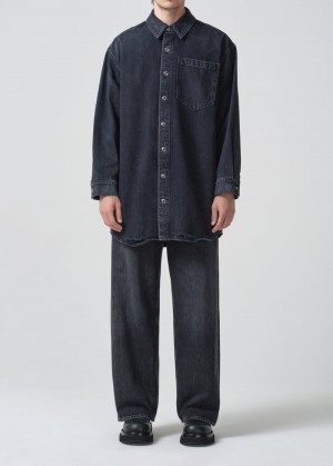 Camisa Agolde Lucas Hombre Disappear | GAJQFPN-12