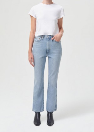 Jeans Agolde Pinch Cintura Kick Flare Mujer Riptide | KOPHANZ-46