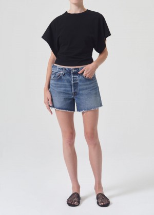 Short Agolde Parker Long Mujer Ruin | OKPICJY-15