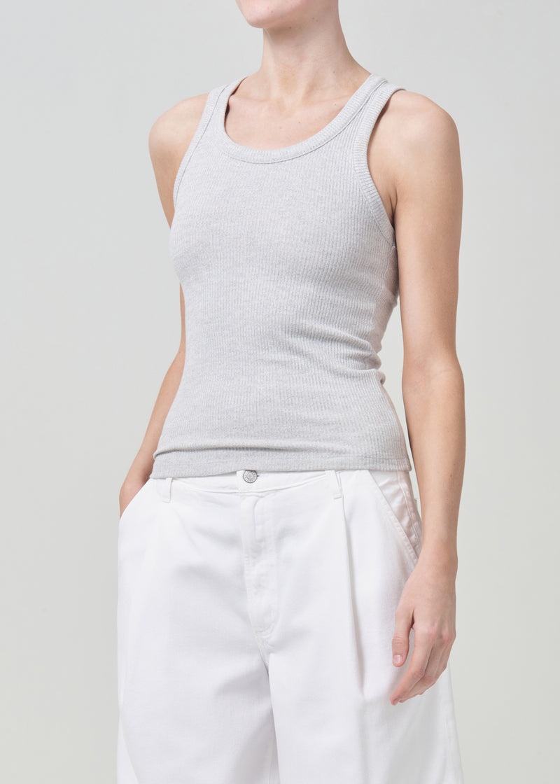 Camiseta Tirantes Agolde Poppy Mujer Gris | BWNPTRX-93