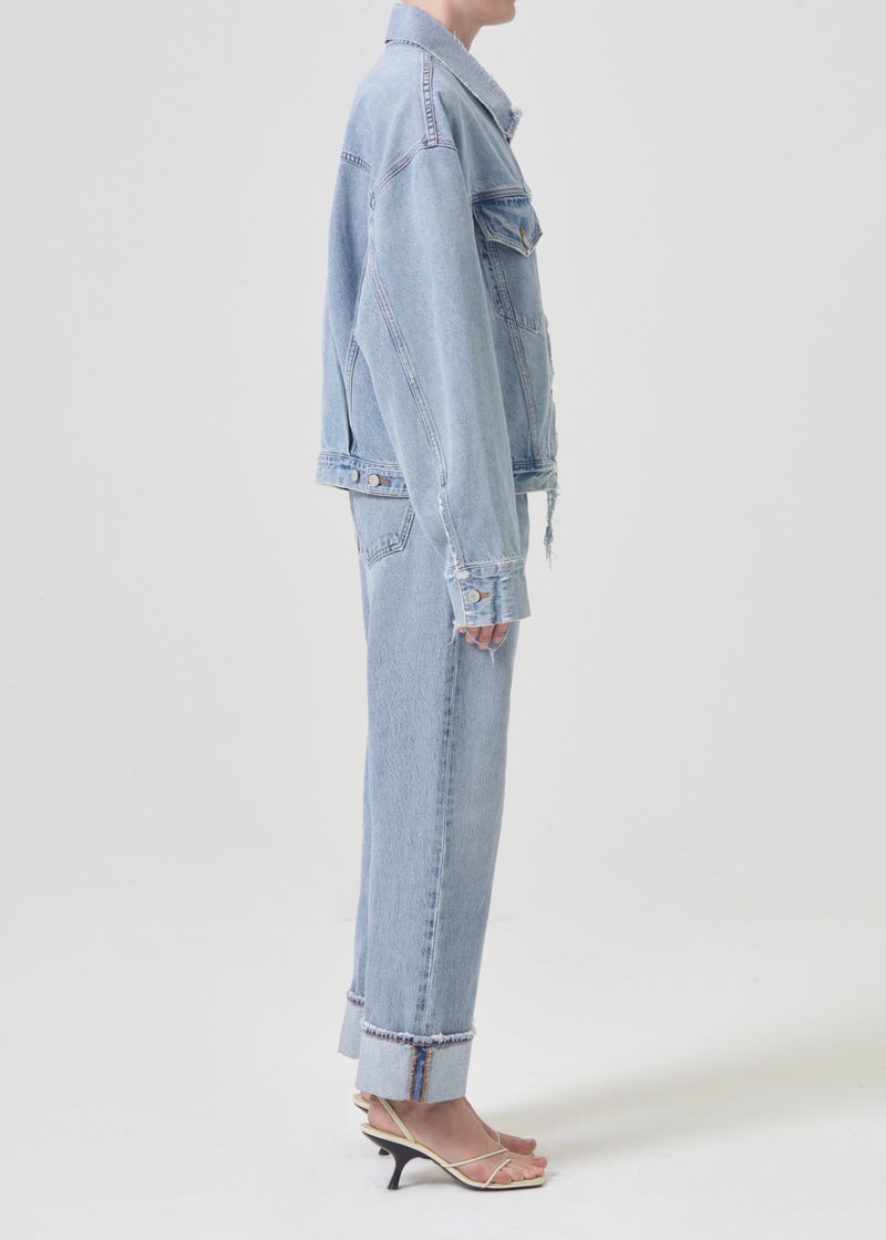 Denim Agolde Martika Mujer Fray | UGWVIRD-10