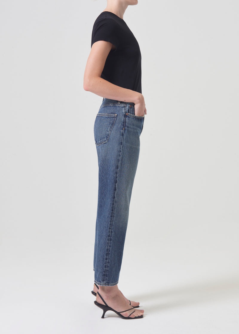 Jeans Agolde 90's Crop Mid Rise Directo Mujer Imagine | SAYTDKJ-68