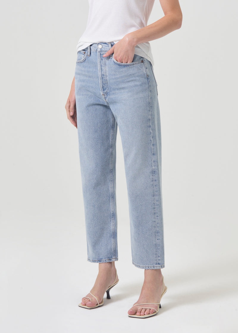 Jeans Agolde 90's Crop Mid Rise Directo Mujer Replica | EZWJGRX-20