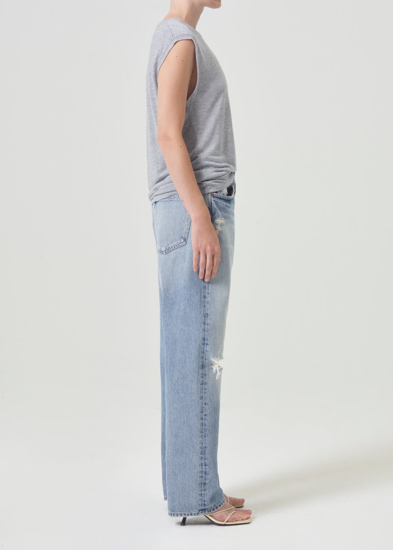 Jeans Agolde 90's Mid Rise Directo Mujer Threadbare | HQMABDE-80