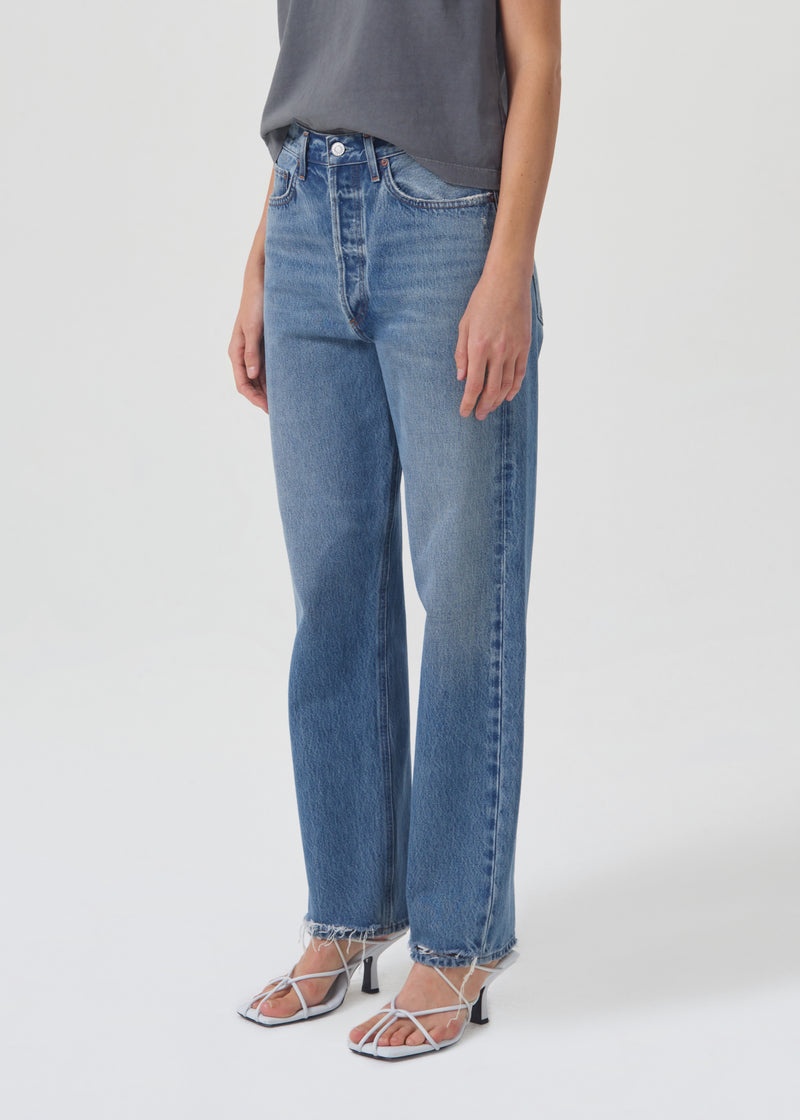 Jeans Agolde 90's Mid Rise Directo Mujer Bound | HLKADSZ-01