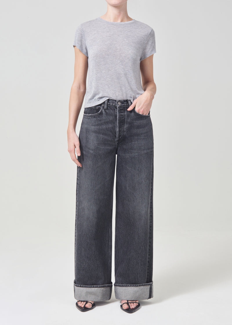 Jeans Agolde Dame High Rise Anchos Leg Mujer Ditch | IQXOEMH-56