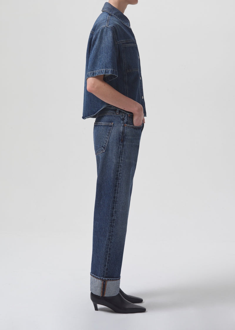 Jeans Agolde Fran Low Slung Directo Mujer Control | PQWBNDI-52