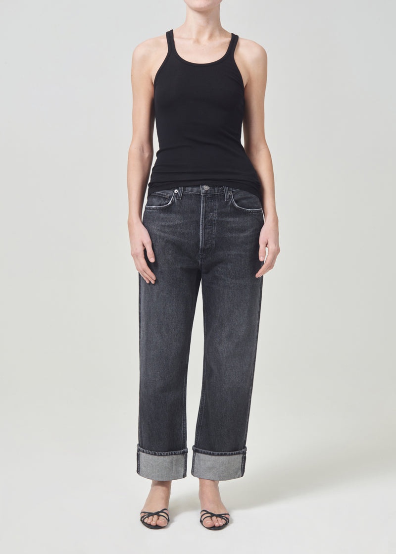 Jeans Agolde Fran Low Slung Directo Mujer Ditch | EMJDPNB-25