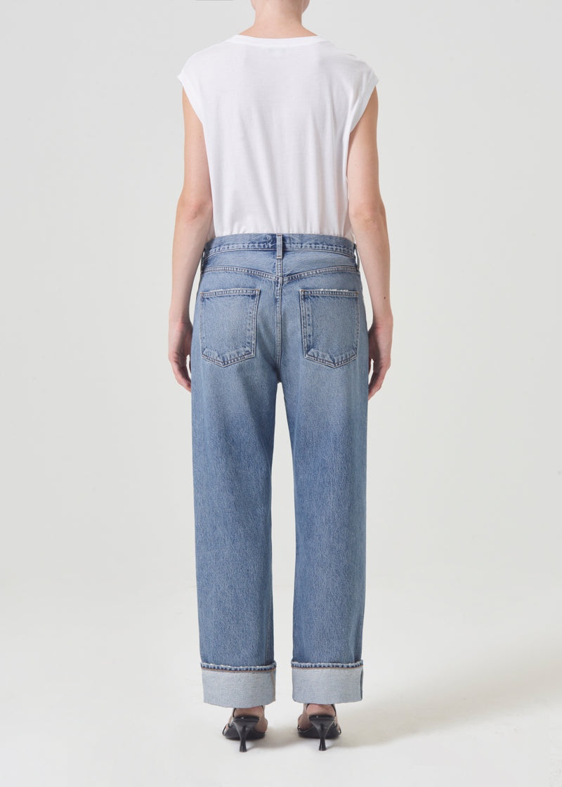 Jeans Agolde Fran Low Slung Directo Mujer Invention | FMSAYXZ-62