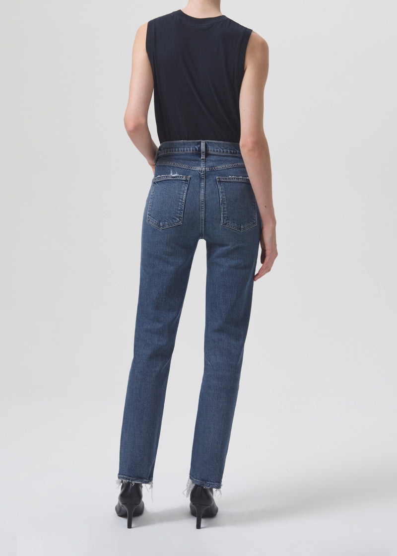 Jeans Agolde High Rise Stovepipe (Stretch) Mujer Captivate | USRXZMH-35