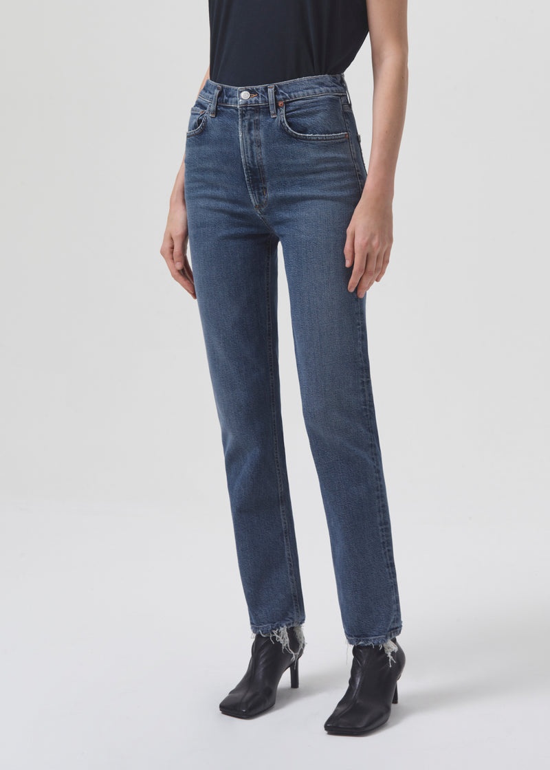 Jeans Agolde High Rise Stovepipe (Stretch) Mujer Captivate | USRXZMH-35