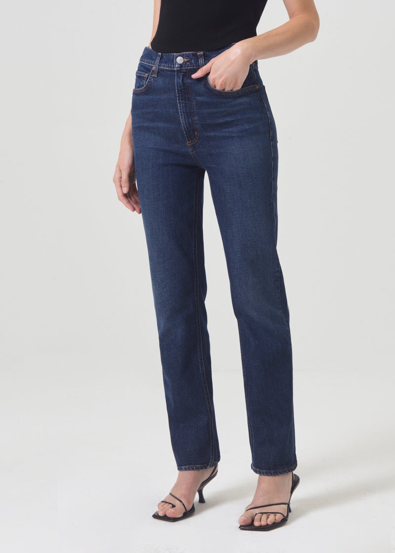 Jeans Agolde High Rise Stovepipe (Stretch) Mujer Discord | SWJQYCB-73