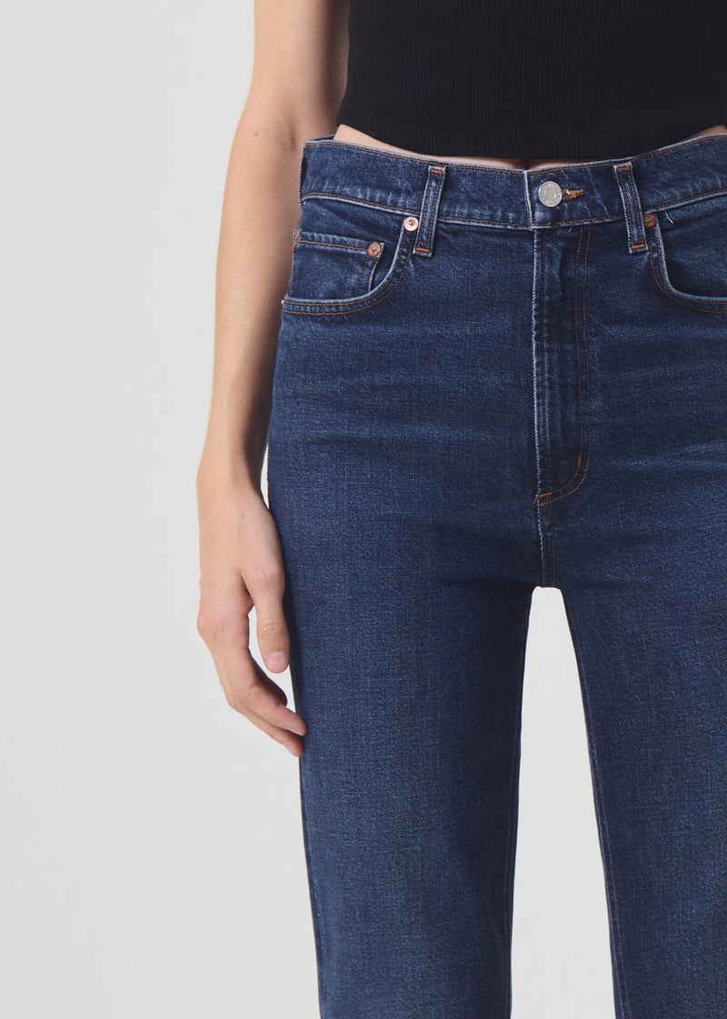 Jeans Agolde High Rise Stovepipe (Stretch) Mujer Discord | SWJQYCB-73