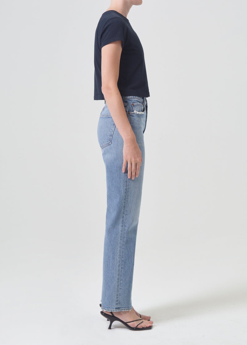 Jeans Agolde High Rise Stovepipe (Stretch) Mujer Quiver | LBPKTIA-08