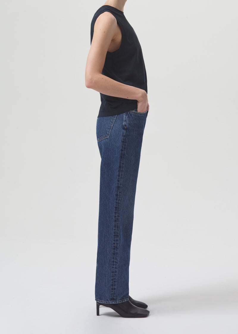 Jeans Agolde Lana Mid Rise Directo Mujer Sphere | FYLVARZ-69