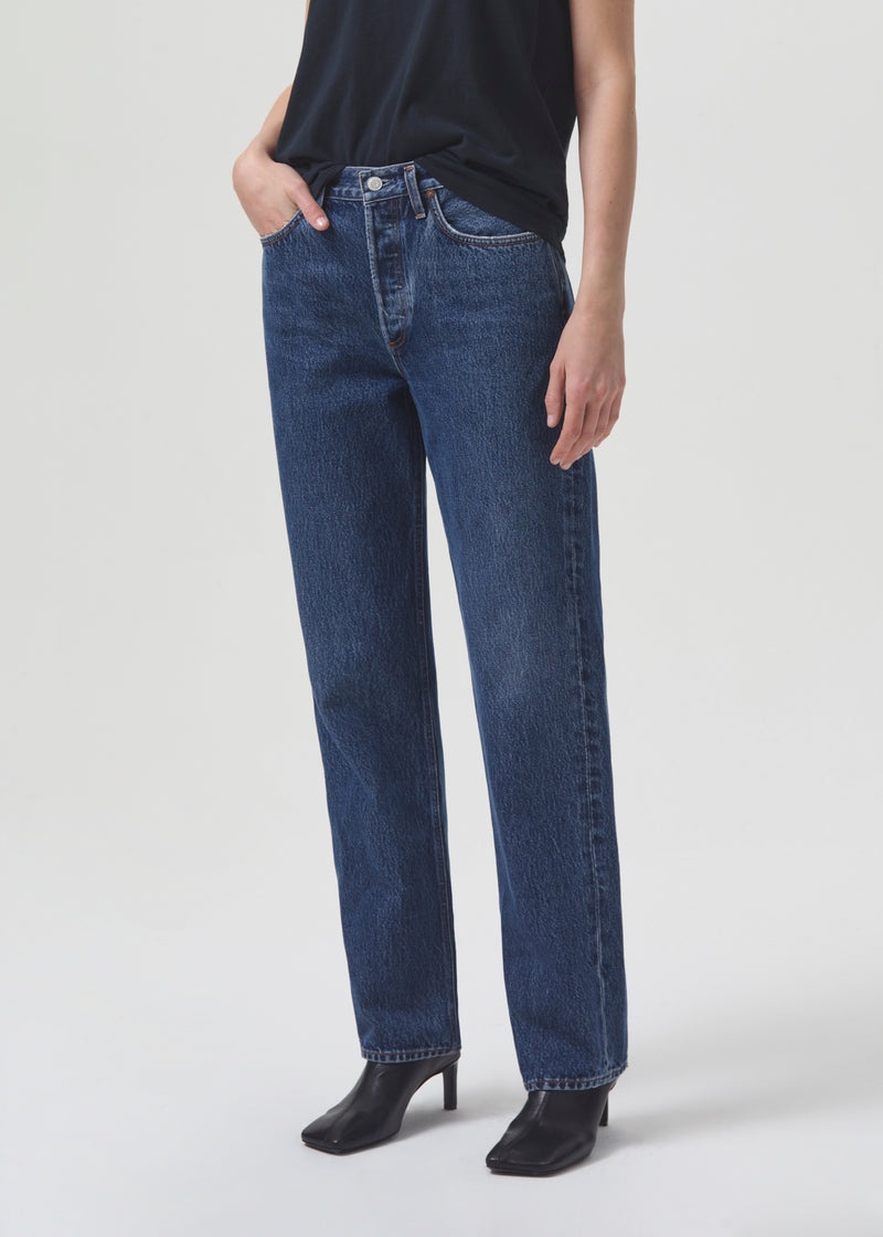 Jeans Agolde Lana Mid Rise Directo Mujer Sphere | FYLVARZ-69