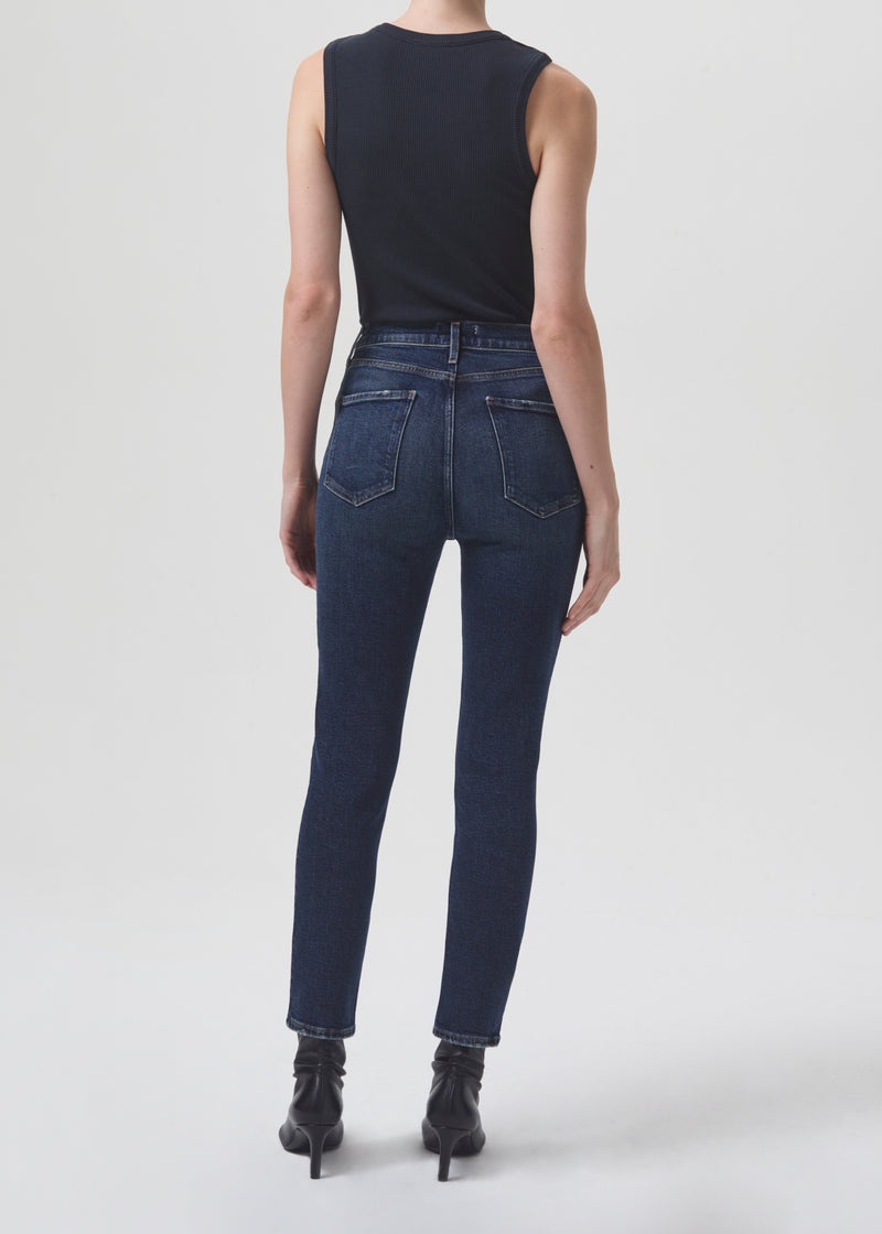 Jeans Agolde Nico High Rise Slim Fit (STRETCH) Mujer Ovation | SWLUHYI-31