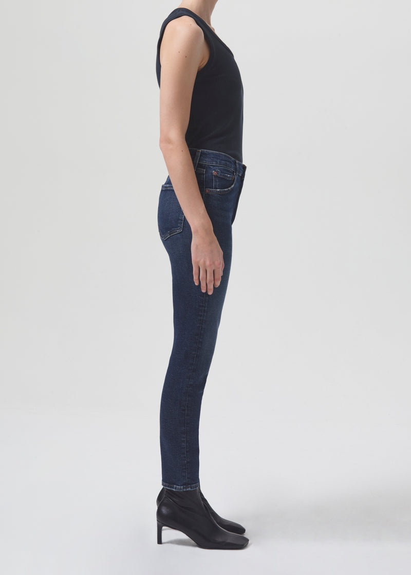 Jeans Agolde Nico High Rise Slim Fit (STRETCH) Mujer Ovation | SWLUHYI-31