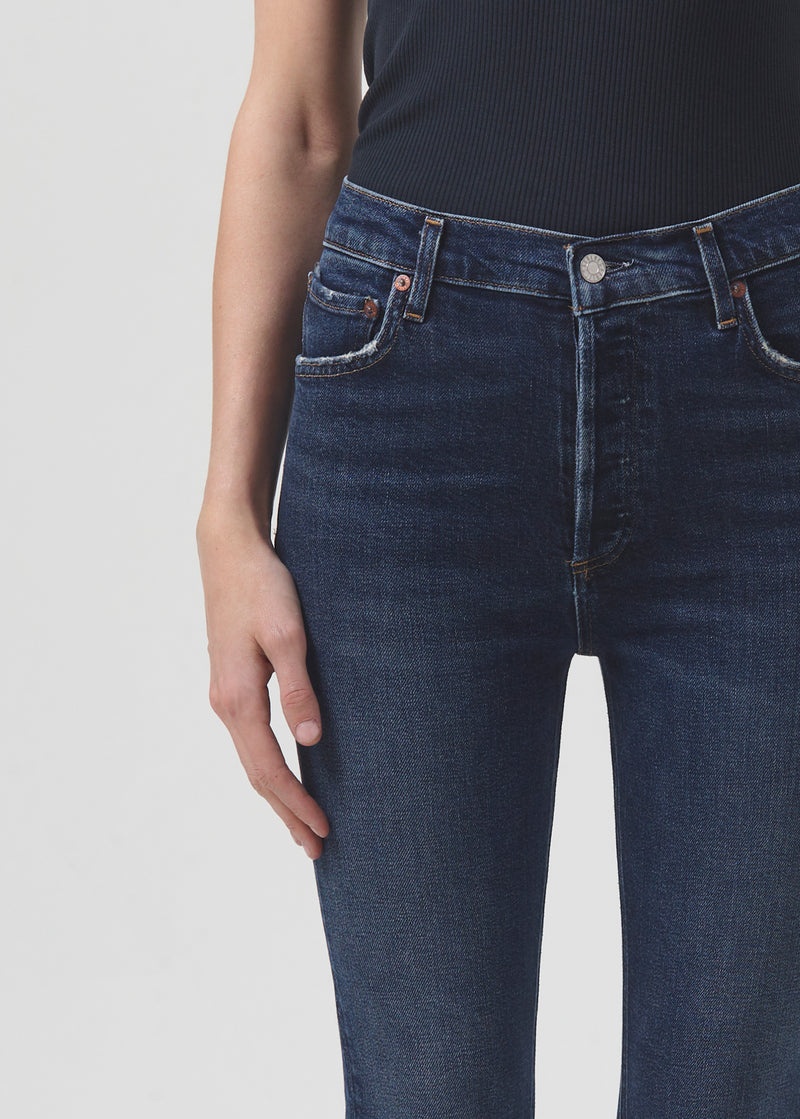 Jeans Agolde Nico High Rise Slim Fit (STRETCH) Mujer Ovation | SWLUHYI-31