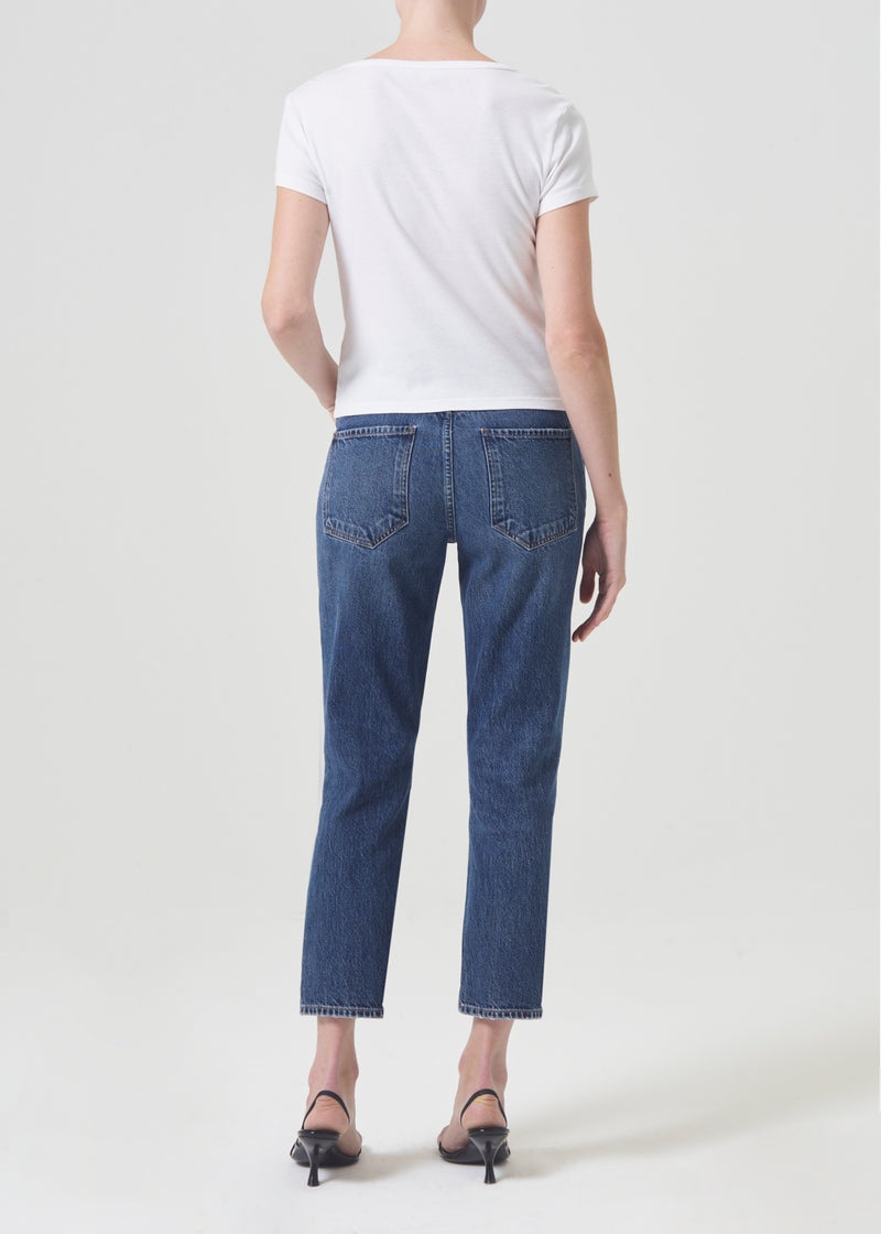 Jeans Agolde Riley High Rise Directo Crop Mujer Control | YXHDLRK-72