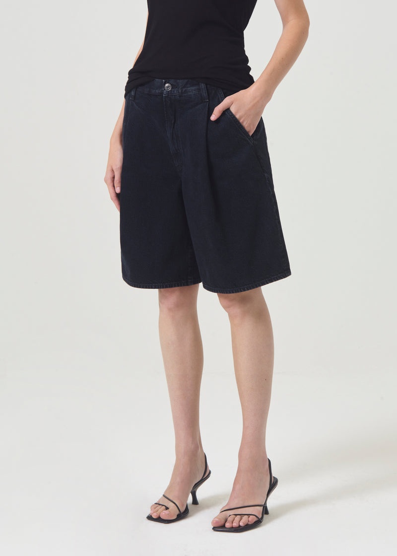 Short Agolde Ellis Trouser Mujer Crushed | EPBJSXT-76