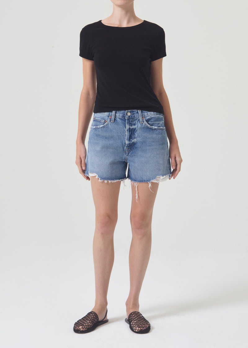 Short Agolde Parker Long Mujer Lowkey | LZKIJWR-37