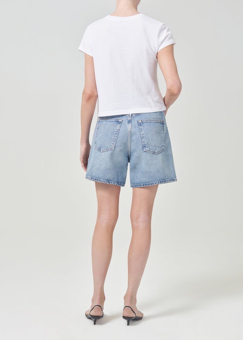 Short Agolde Stella High Rise Mujer Mode | OJNUSMP-64